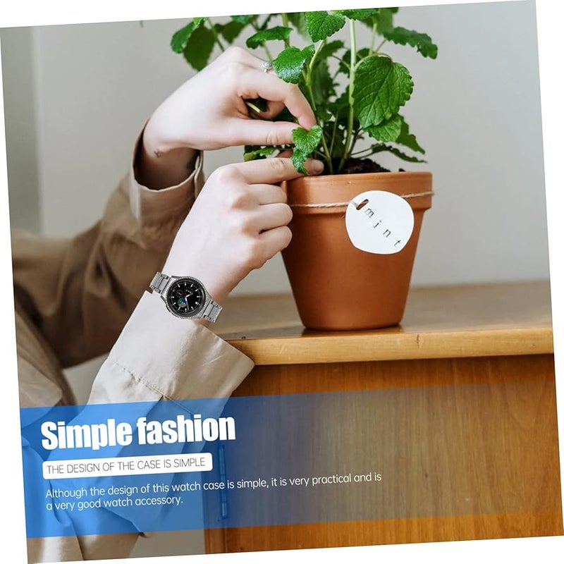 2Pcs Tempered Glass Screen Protector Full Front Cover Slim Scratch Resistant Watch Case - Image 5
